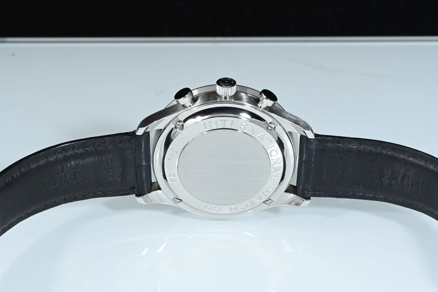 IWC | Portoghese Chronograph Portugieser, 41 mm., Acciaio, Ref. IW371417 Scatola e Garanzia IWC, 2010