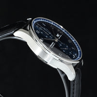IWC | Portoghese Chronograph Portugieser, 41 mm., Acciaio, Ref. IW371606 Scatola e Garanzia IWC 2021 Blu dial