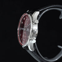 IWC | Portoghese Chronograph Portugieser, 41 mm., Acciaio, Ref. IW371616 Scatola e Garanzia IWC 2020 Bordeaux dial