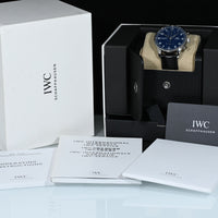 IWC | Portugieser Chronograph Edition «150 Years» Portuguese blue dial|  Ref. IW371601 Box and Paper 2018