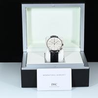 IWC | Portugieser Chronograph Portugieser, 41 mm., Steel, Ref. IW371445 Box and IWC papers, 2015