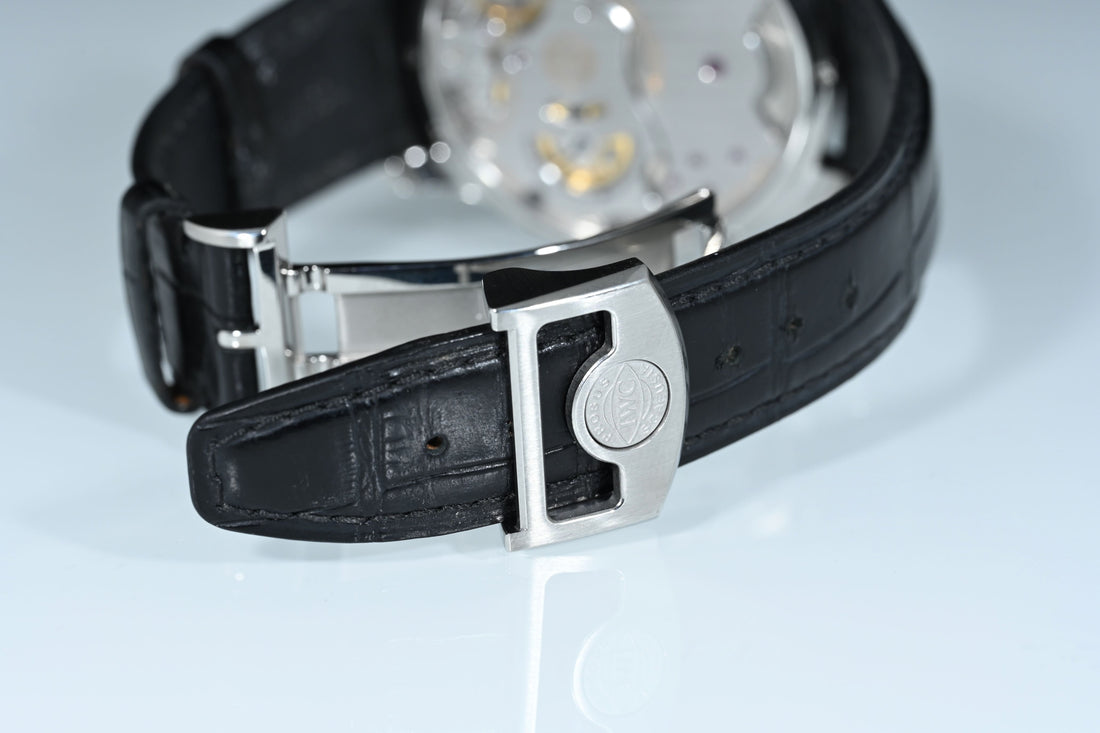 IWC | PORTUGUESE 8 days, Manual winding, Steel, 43 mm, IWC Warranty 2016 Hand-wound