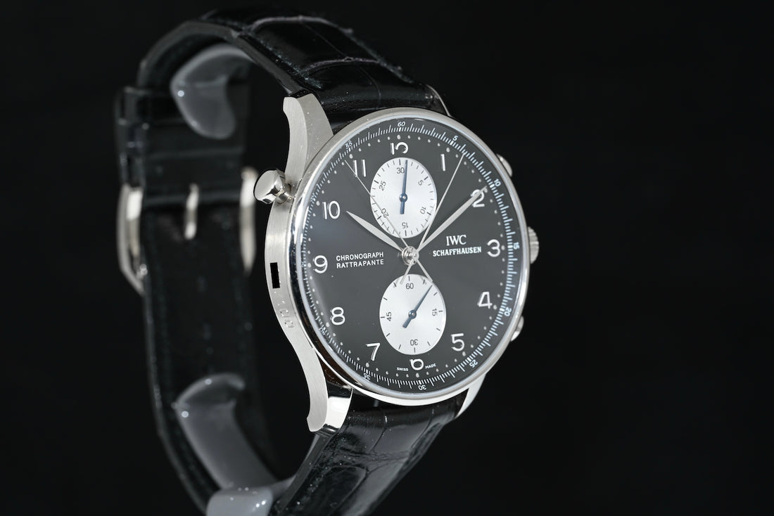 IWC | PORTOGHESE Cronografo Rattrapante Oro bianco Ref. 3712 | Scatola e Garanzia IWC | Serie Limitata 100 pz