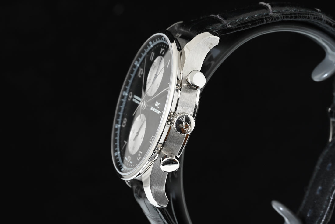 IWC | PORTOGHESE Cronografo Rattrapante Oro bianco Ref. 3712 | Scatola e Garanzia IWC | Serie Limitata 100 pz