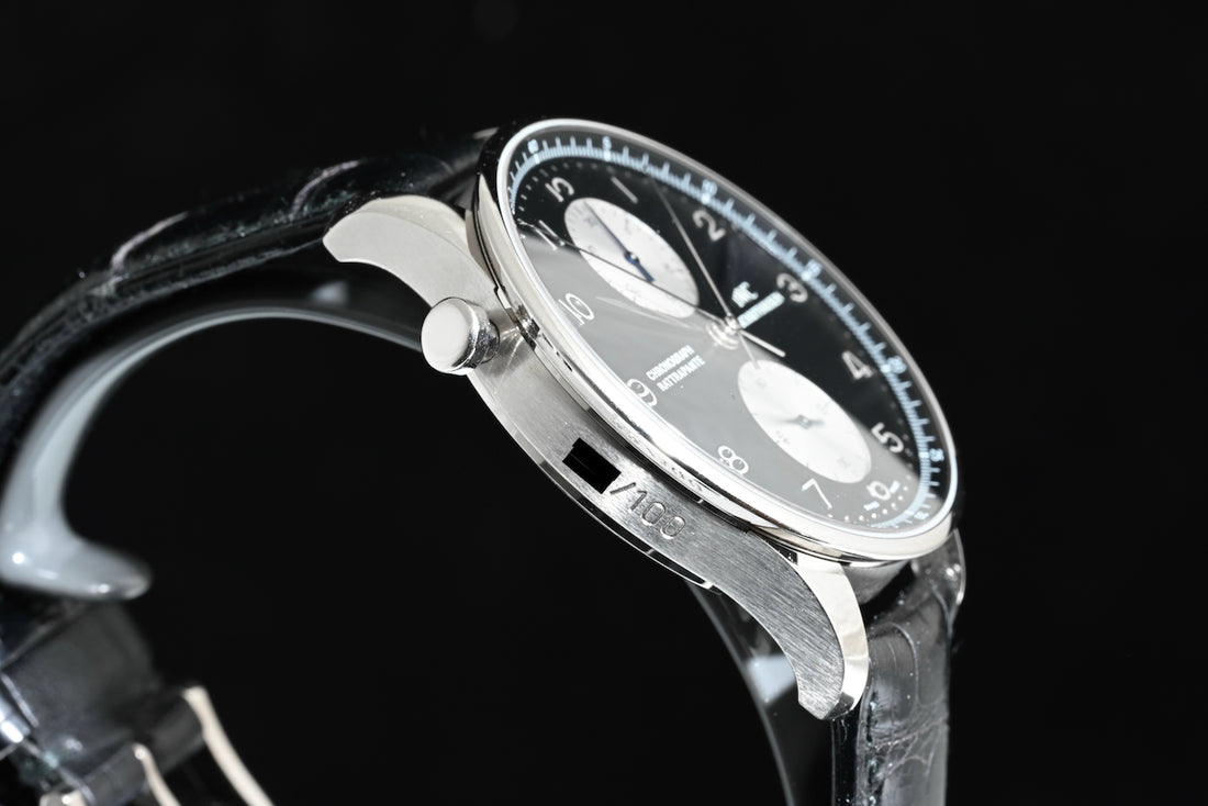 IWC | PORTOGHESE Cronografo Rattrapante Oro bianco Ref. 3712 | Scatola e Garanzia IWC | Serie Limitata 100 pz