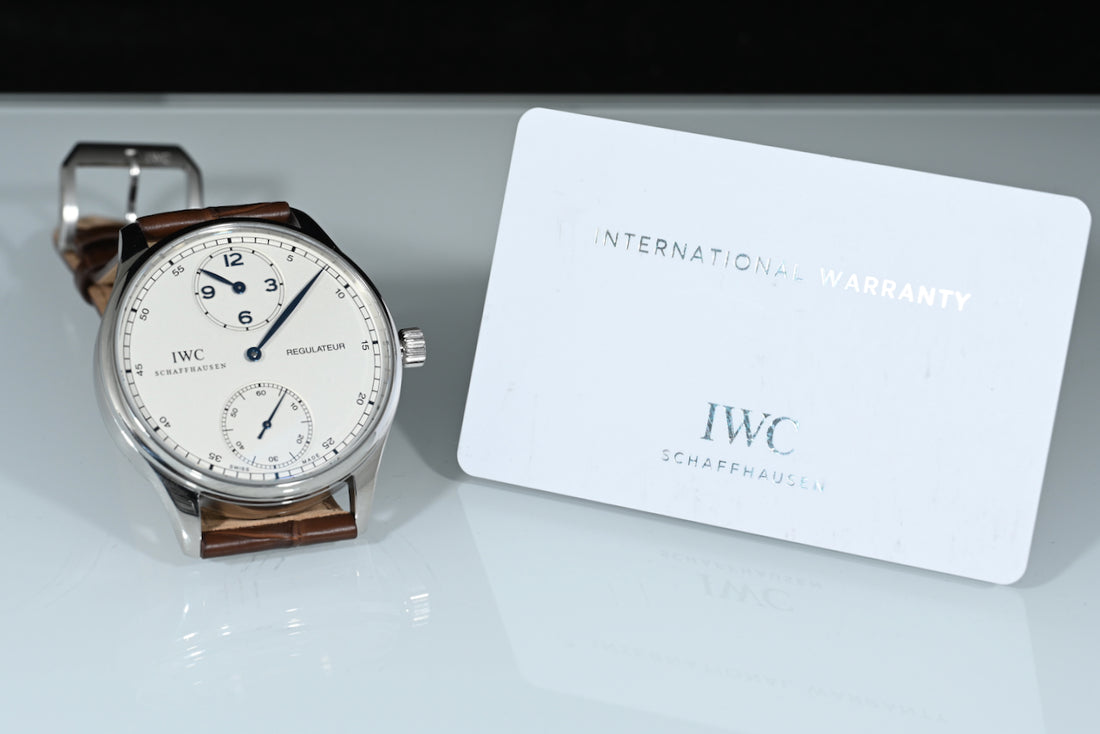 IWC | PORTUGUESE Regulateur Manual Winding, Steel, 43 mm. Ref. IW544401 | Portugieser Portuguese IWC&