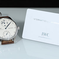 IWC | PORTUGUESE Regulateur Manual Winding, Steel, 43 mm. Ref. IW544401 | Portugieser Portuguese IWC's papers 2010