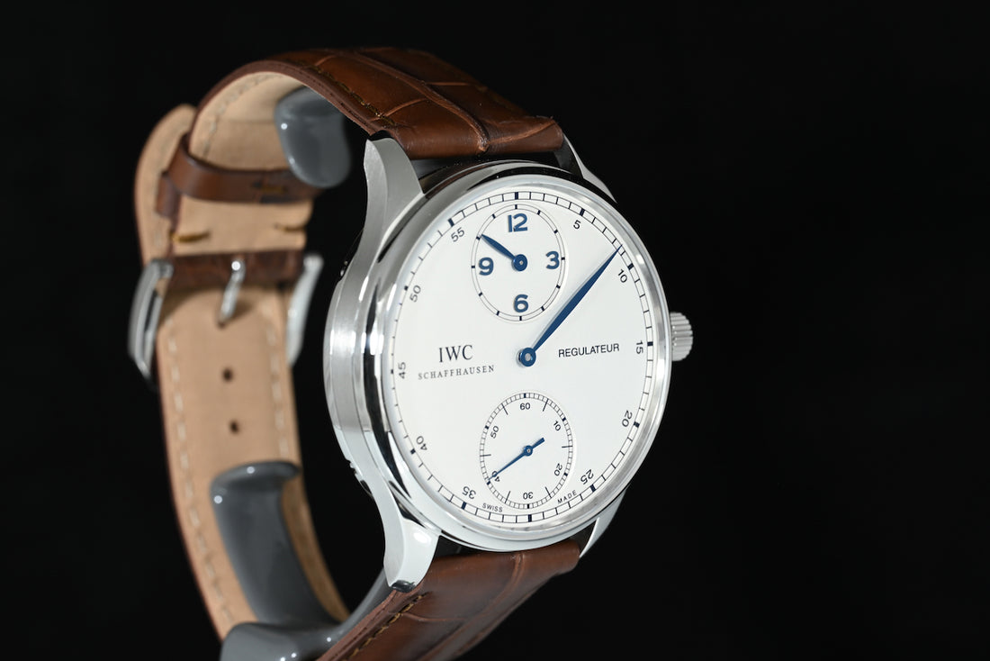 IWC | PORTUGUESE Regulateur Manual Winding, Steel, 43 mm. Ref. IW544401 | Portugieser Portuguese IWC&