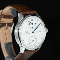 IWC | PORTUGUESE Regulateur Manual Winding, Steel, 43 mm. Ref. IW544401 | Portugieser Portuguese IWC's papers 2010