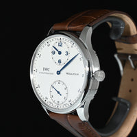 IWC | PORTUGUESE Regulateur Manual Winding, Steel, 43 mm. Ref. IW544401 | Portugieser Portuguese IWC's papers 2010