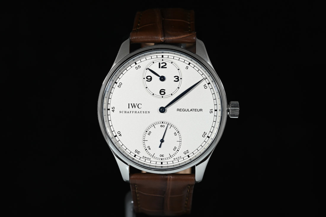 IWC | PORTUGUESE Regulateur Manual Winding, Steel, 43 mm. Ref. IW544401 | Portugieser Portuguese IWC&