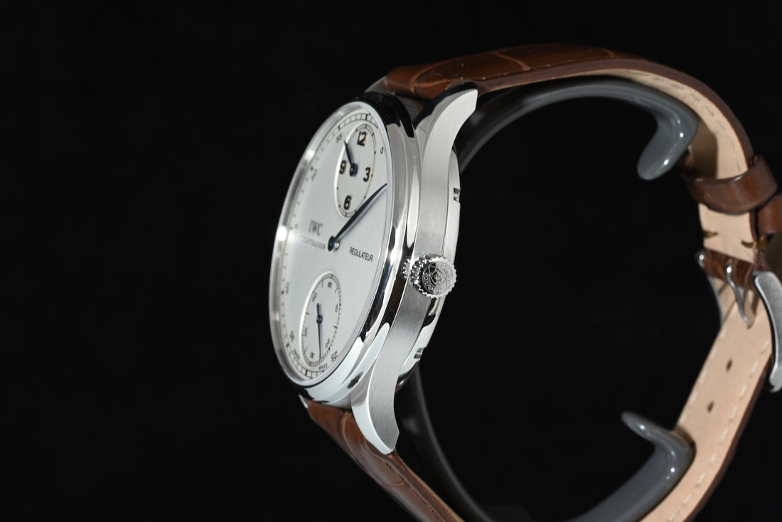 IWC | PORTUGUESE Regulateur Manual Winding, Steel, 43 mm. Ref. IW544401 | Portugieser Portuguese IWC&