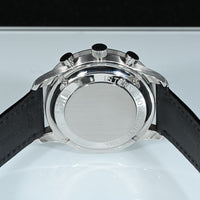 IWC | Portoghese Chronograph Portugieser, 40,9 mm., Acciaio, Ref. IW371491 Garanzia IWC, 2019 Blue dial