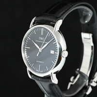 IWC | PORTOFINO Automatic Black dial Ref. IW356305 39 mm Acciaio Scatola e Garanzia 2015