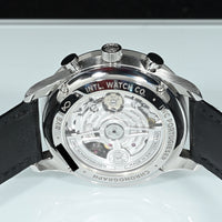 IWC | Portoghese Chronograph Portugieser, 41 mm., Acciaio, Ref. IW371616 Scatola e Garanzia IWC 2020 Bordeaux dial
