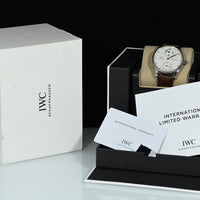 IWC | PORTOGHESE Regulateur Carica Manuale, Acciaio, 43 mm. Ref.  IW544401 | Portugieser Portuguese Scatola e Garanzia IWC 2010