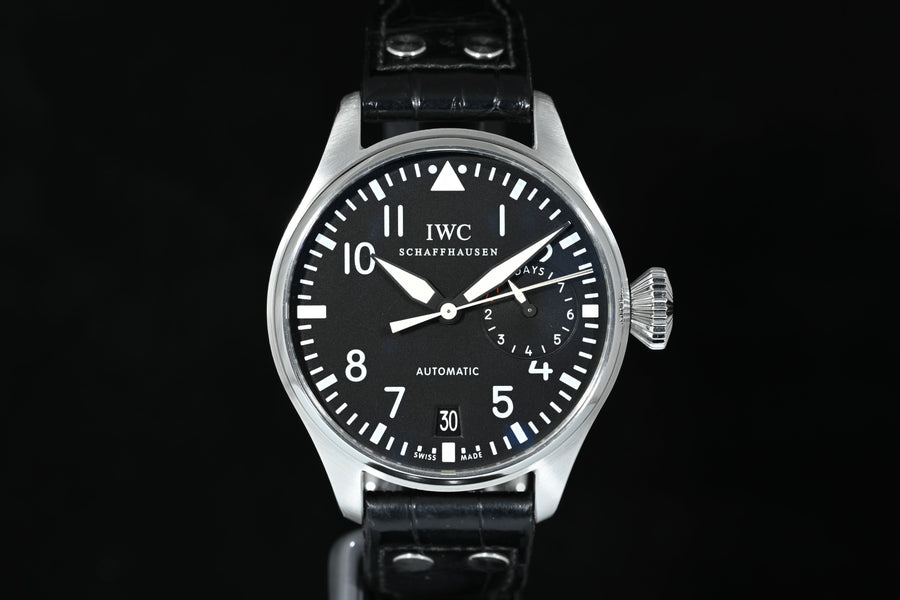 IWC | BIG PILOT 7 giorni / 7 Days, Automatic, 46 mm. Acciaio, Anno 2008