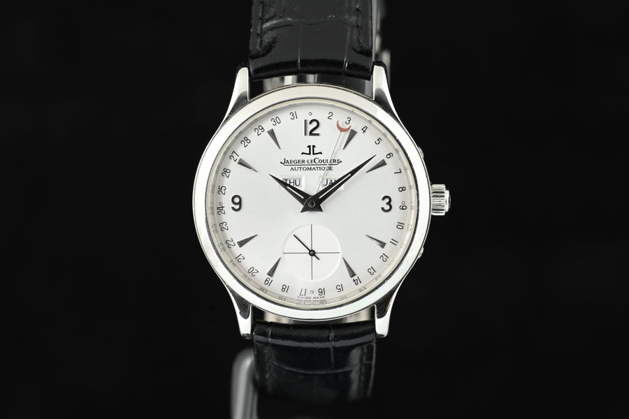 JAEGER-LECOULTRE | MASTER CONTROL Triple Calendar 140.8.87 Q147842A Acciaio, 37 mm.