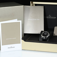 JAEGER-LECOULTRE | Master Control Date Automatic Black dial, 39 mm. Acciaio Ref. Q1548471 Scatola e Garanzia 2017
