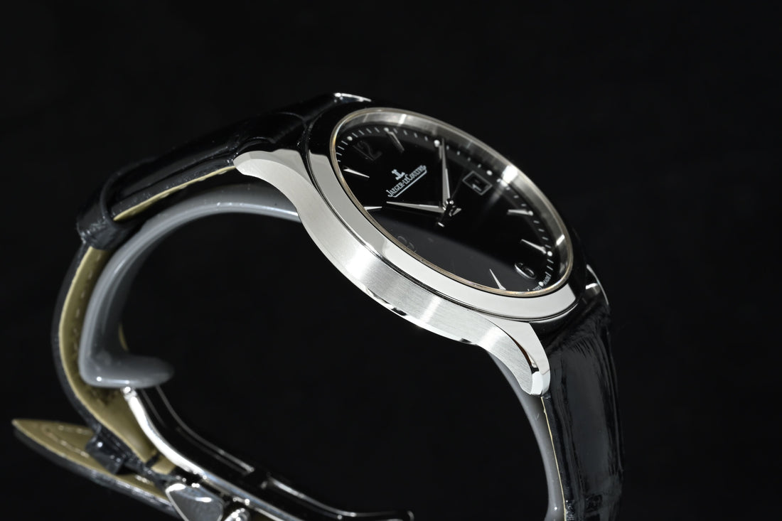 JAEGER-LECOULTRE | Master Control Date Automatic Black dial, 39 mm. Acciaio Ref. Q1548471 Scatola e Garanzia 2017