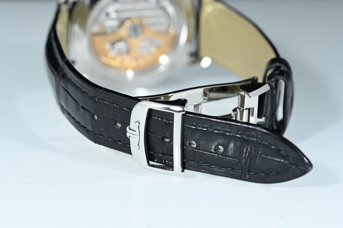 JAEGER-LECOULTRE | Master Control Date Automatic Black dial, 39 mm. Acciaio Ref. Q1548471 Scatola e Garanzia 2017