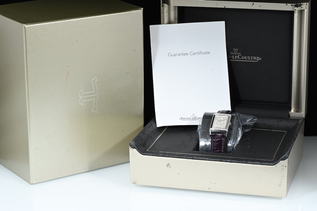 Jaeger-LeCoultre | Grande Reverso Lady Ultra Thin Acciaio, Manuale Scatola e Garanzia Jaeger-LeCoultre, 2013