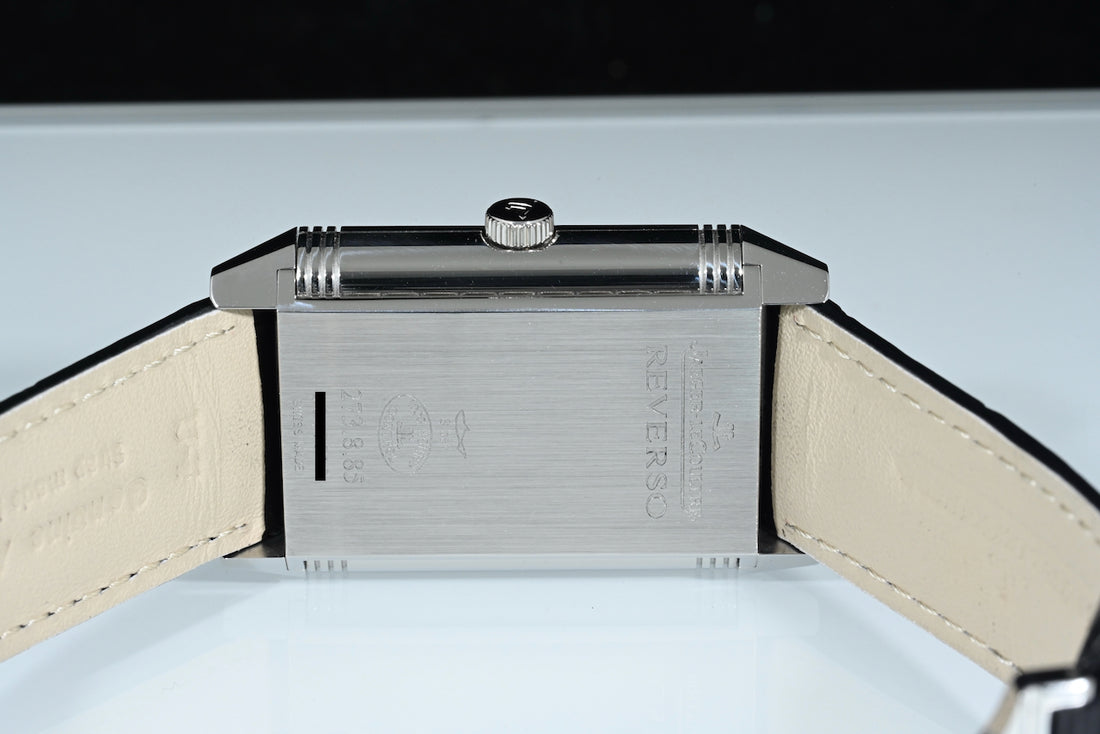 JAEGER-LECOULTRE | GRANDE REVERSO DUO Manuale Acciaio Ref. 3748421 Scatola e Garanzia Jaeger-LeCoultre 2015
