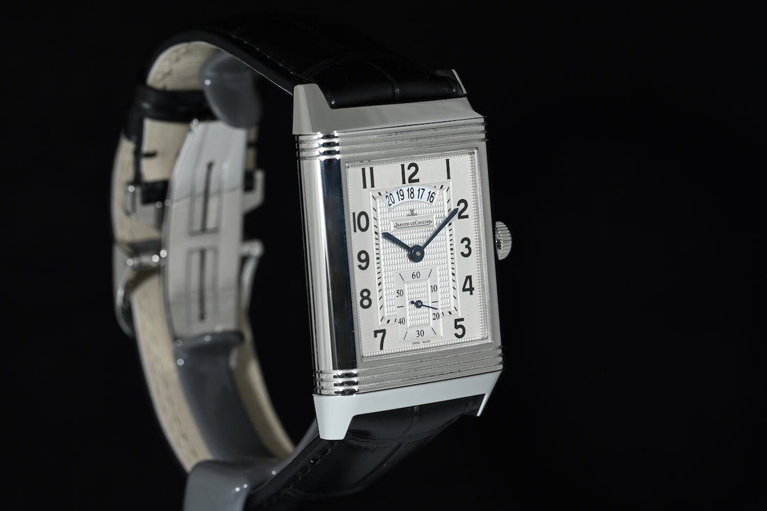 JAEGER-LECOULTRE | GRANDE REVERSO DUO Manuale Acciaio Ref. 3748421 Scatola e Garanzia Jaeger-LeCoultre 2015