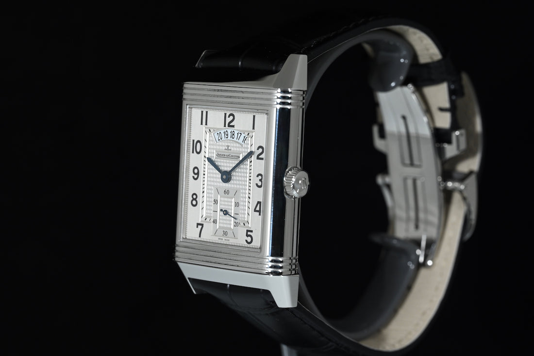 JAEGER-LECOULTRE | GRANDE REVERSO DUO Manuale Acciaio Ref. 3748421 Scatola e Garanzia Jaeger-LeCoultre 2015