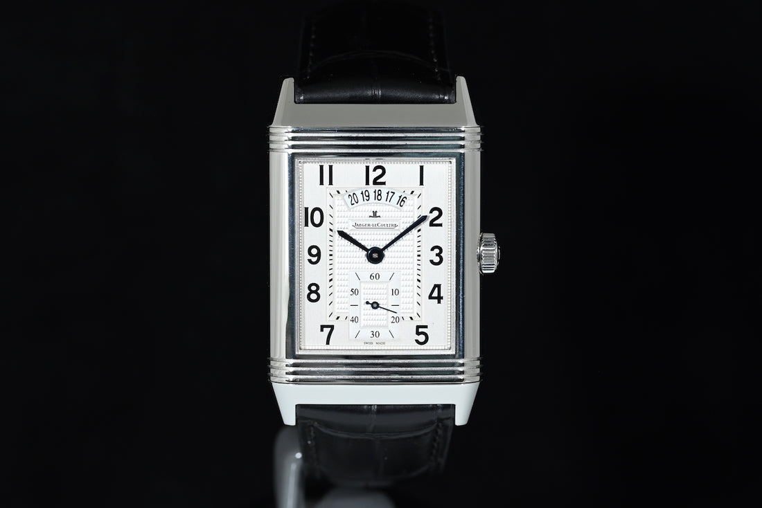 JAEGER-LECOULTRE | GRANDE REVERSO DUO Manuale Acciaio Ref. 3748421 Scatola e Garanzia Jaeger-LeCoultre 2015
