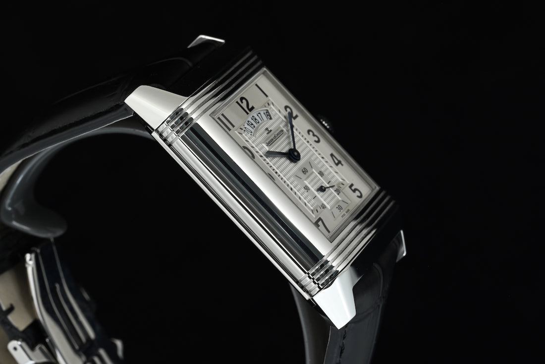 JAEGER-LECOULTRE | GRANDE REVERSO DUO Manuale Acciaio Ref. 3748421 Scatola e Garanzia Jaeger-LeCoultre 2015