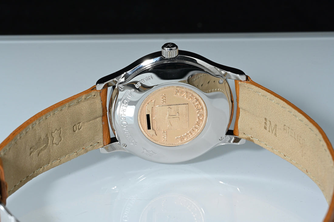 JAEGER-LECOULTRE | MASTER CONTROL Date Automatic Acciaio, 37 mm. Ref. 140.8.89 Q1408420 Scatola e Garanzia 2002