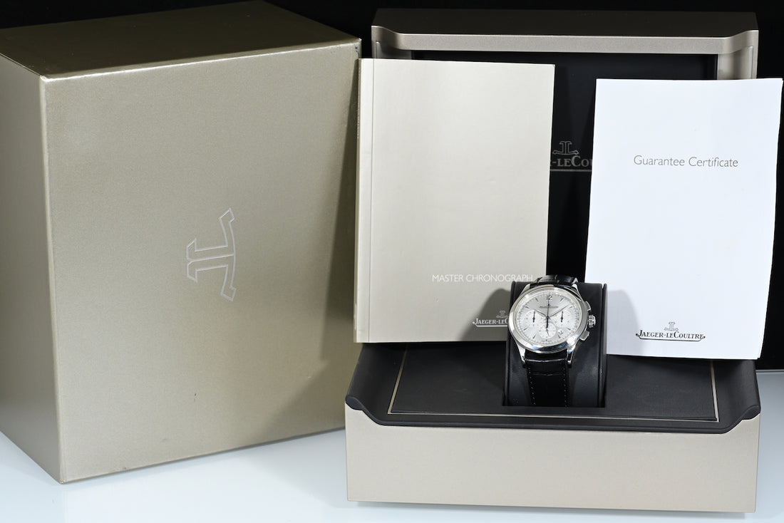 JAEGER-LECOULTRE | Master Control Automatic Chronograph Ref. Q1538420 Box and papers 2014