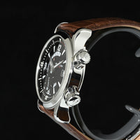 JAEGER-LECOULTRE | Master Compressor Dualmatic GMT 146.8.02 Scatola e Garanzia, 2001 Acciaio, 42 mm.