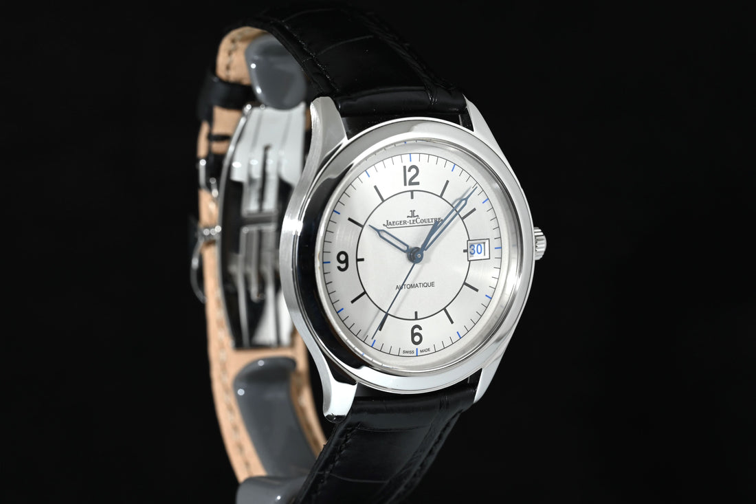 JAEGER-LECOULTRE | Master Control Date Automatique Sector dial, 39 mm. Acciaio Ref. Q1548530 Scatola e Garanzia 2019