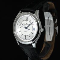 JAEGER-LECOULTRE | Master Control Date Automatique Sector dial, 39 mm. Acciaio Ref. Q1548530 Scatola e Garanzia 2019