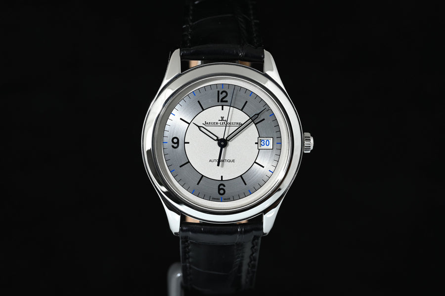 JAEGER-LECOULTRE | Master Control Date Automatique Sector dial, 39 mm. Acciaio Ref. Q1548530 Scatola e Garanzia 2019