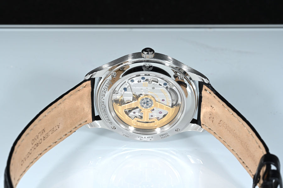 JAEGER-LECOULTRE | Master Control Date Automatique Sector dial, 39 mm. Acciaio Ref. Q1548530 Scatola e Garanzia 2019