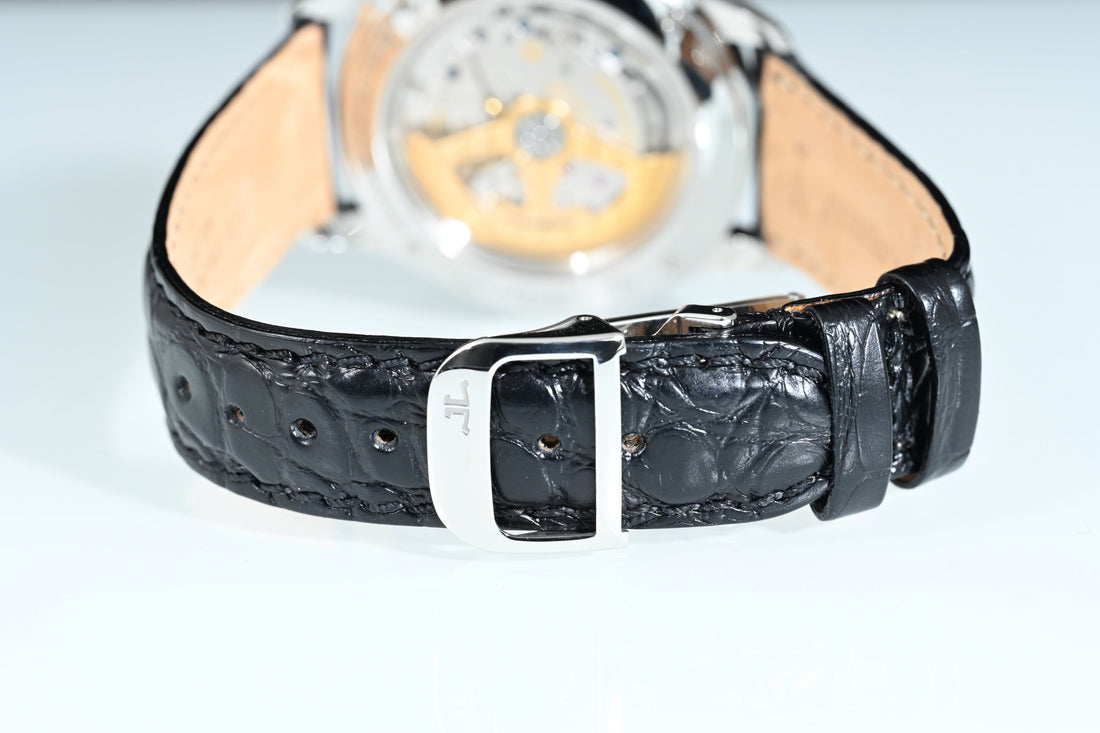 JAEGER-LECOULTRE | Master Control Date Automatique Sector dial, 39 mm. Acciaio Ref. Q1548530 Scatola e Garanzia 2019