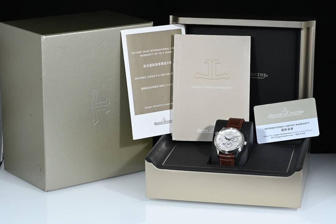 JAEGER-LECOULTRE | Master Control GEOGRAPHIC Ref. Q4128420 Box and papers, 2023