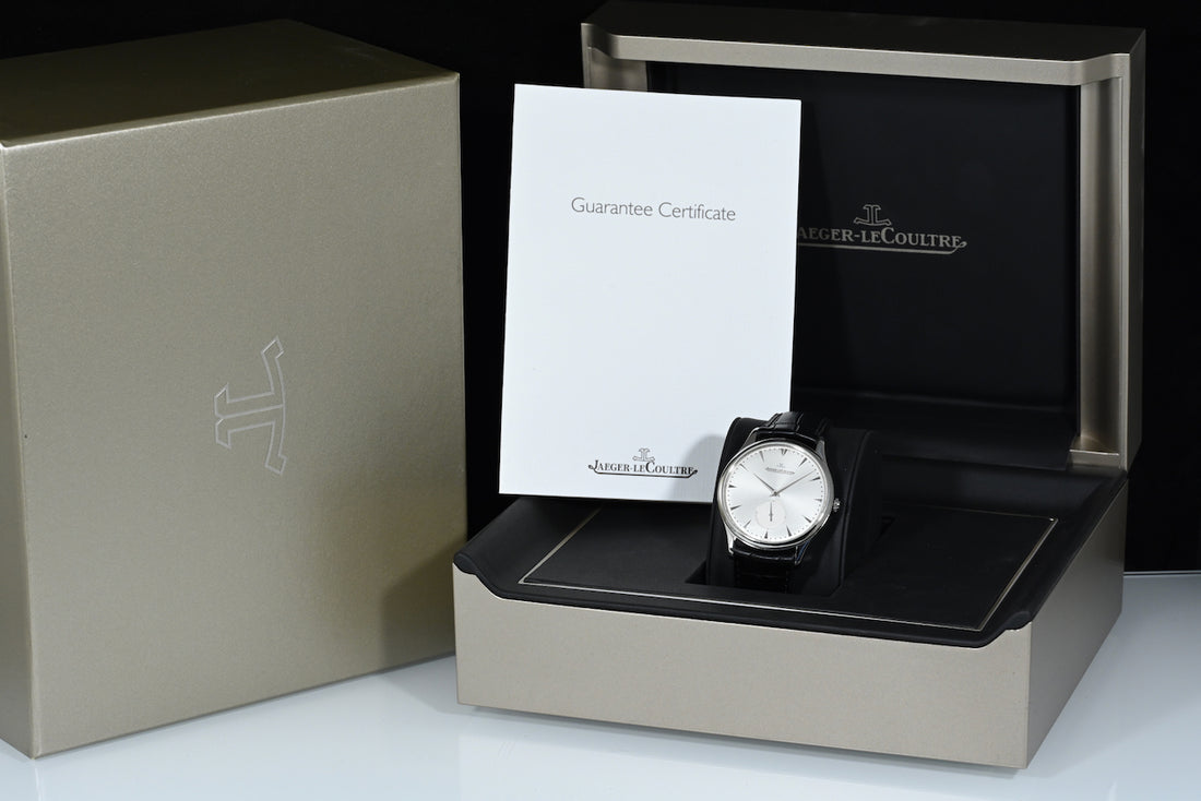JAEGER-LECOULTRE | Master Ultra Thin Small Second 40 mm. Steel | Box and Papers, 2016