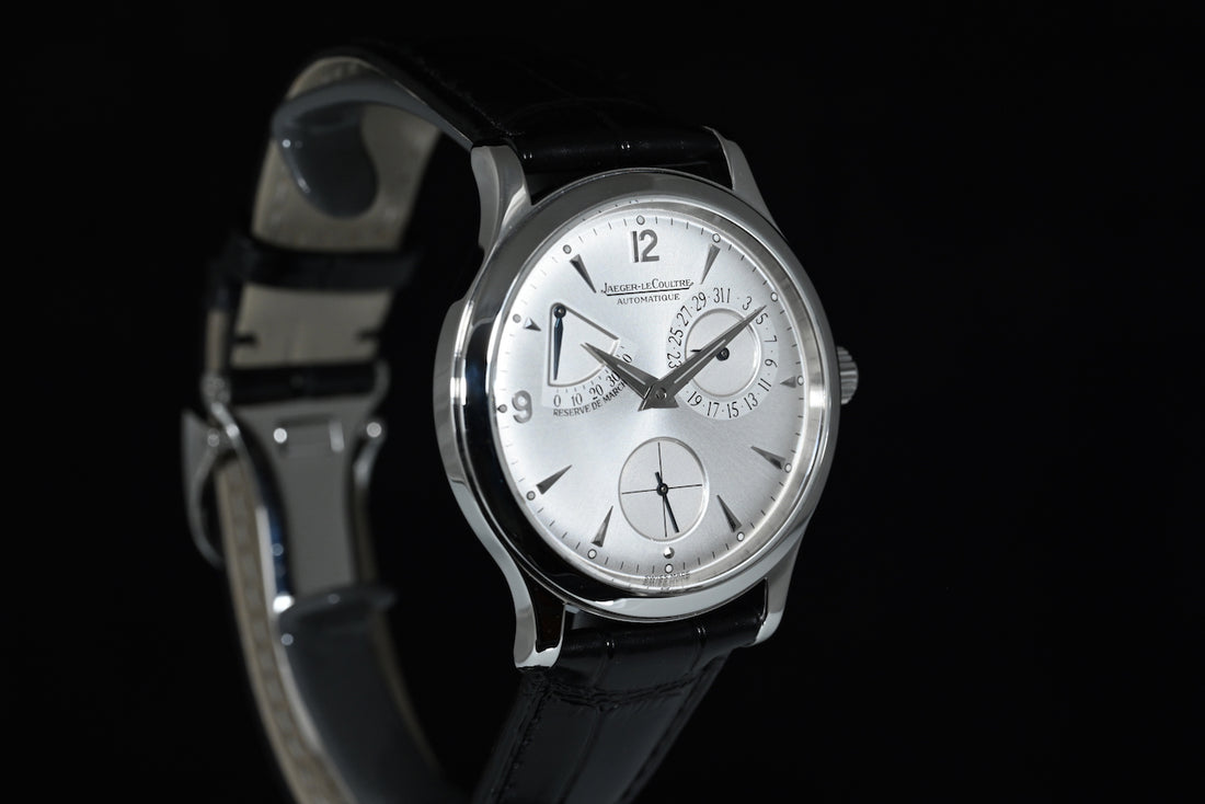 JAEGER-LECOULTRE | Master Control Réserve de Marche Ref. 140.8.38.S, Acciaio, 37 mm. Scatola e Garanzia, 2012