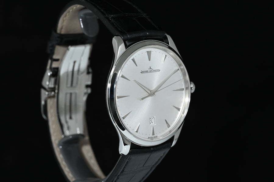 JAEGER-LECOULTRE | Master Ultra Thin Date 40 mm. Acciaio | Scatola e Garanzia, 2018