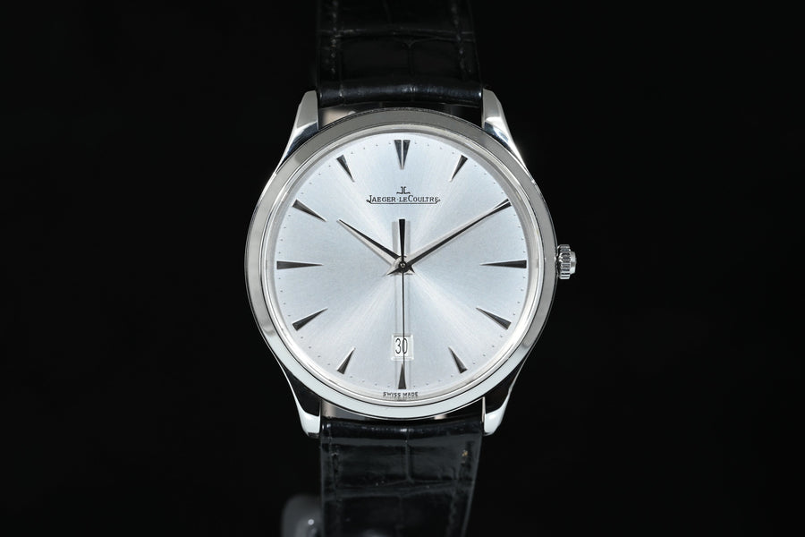 JAEGER-LECOULTRE | Master Ultra Thin Date 40 mm. Acciaio | Scatola e Garanzia, 2018