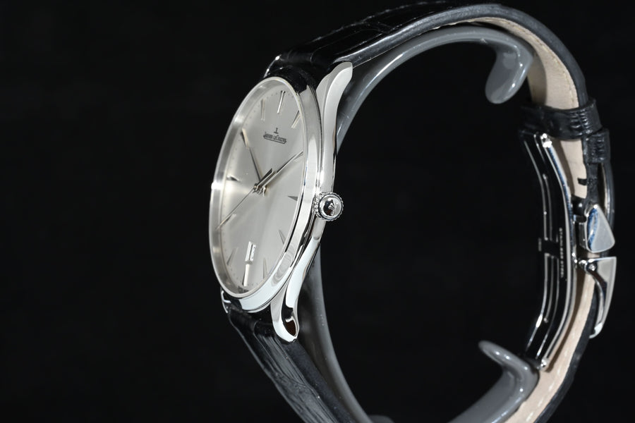 JAEGER-LECOULTRE | Master Ultra Thin Date 40 mm. Acciaio | Scatola e Garanzia, 2018