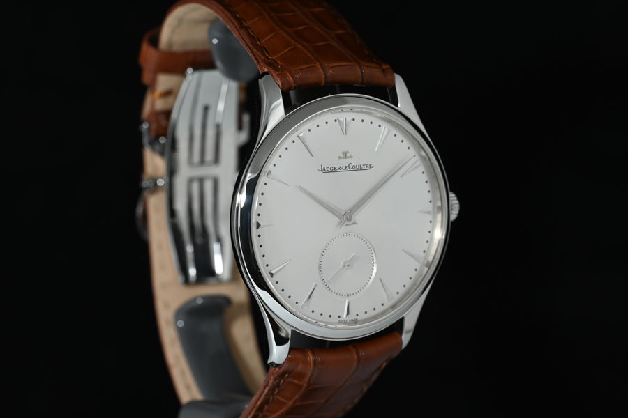JAEGER-LECOULTRE | Master Ultra Thin Small Second 40 mm. Steel | Box and Papers, 2016