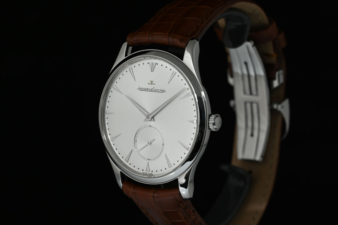 JAEGER-LECOULTRE | Master Ultra Thin Small Second 40 mm. Steel | Box and Papers, 2016