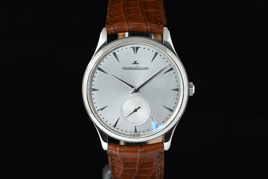 JAEGER-LECOULTRE | Master Ultra Thin Small Second 40 mm. Steel | Box and Papers, 2016