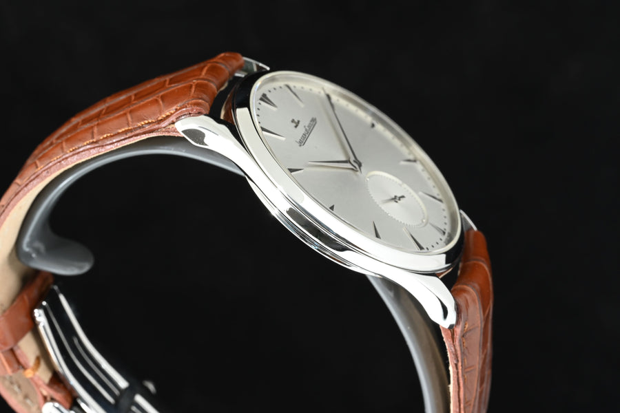 JAEGER-LECOULTRE | Master Ultra Thin Small Second 40 mm. Steel | Box and Papers, 2016