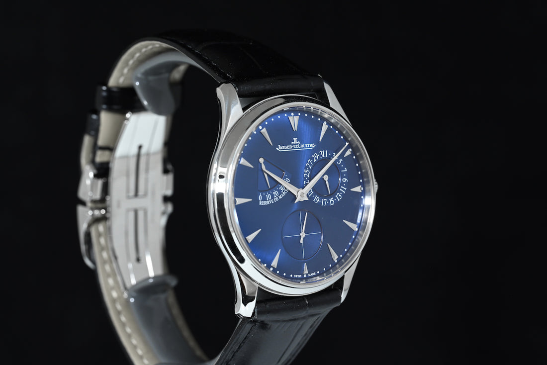 JAEGER-LECOULTRE | Master Ultra Thin Date Réserve de Marche 39 mm. Acciaio | Scatola e Garanzia, 2020
